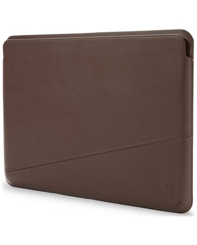 Калъф Decoded - Core Leather, MacBook 14'', кафяв - 3