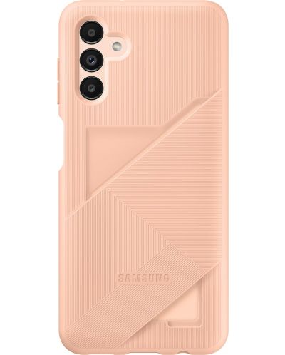 Калъф Samsung - Card Slot, Galaxy A13 5G, Peach - 1