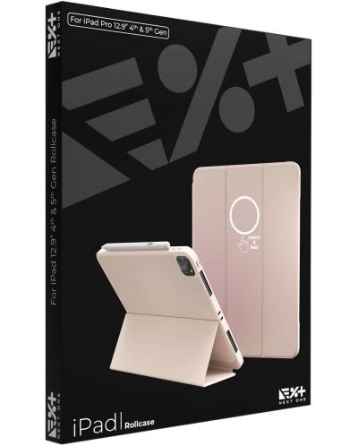 Калъф Next One - Roll Case, iPad Pro 12.9, розов - 8