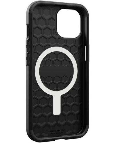 Калъф UAG - Civilian MagSafe, iPhone 15, черен - 4