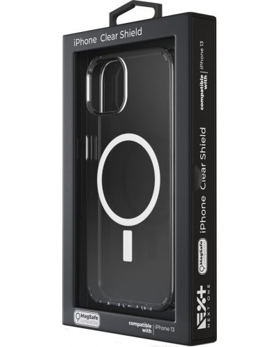 Калъф Next One - Clear Shield MagSafe, iPhone 13, прозрачен - 8