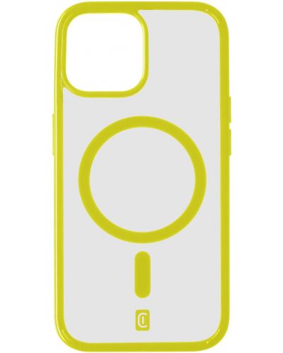 Калъф Cellularline - Pop Mag, iPhone 15, зелен - 1