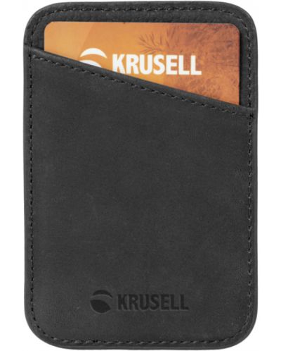 Картодържател Krusell - iPhone MagSafe, черен - 1
