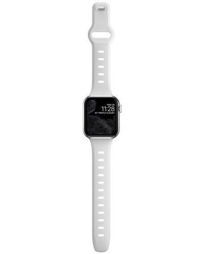 Каишка Nomad - Sport Slim S/M, Apple Watch 1-8/SE, бяла - 7