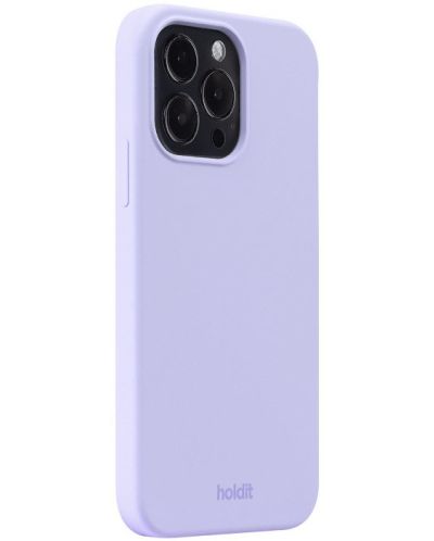 Калъф Holdit - Silicone, iPhone 15 Pro Max, лилав - 2