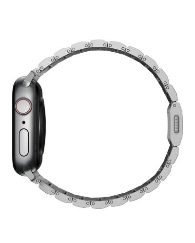 Каишка Nomad - Titanium, Apple, 1-8/Ultra/SE, 42/44/45/49 mm, Silver - 3