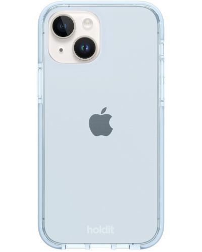 Калъф Holdit - Seethru, iPhone 15, Mineral Blue - 1
