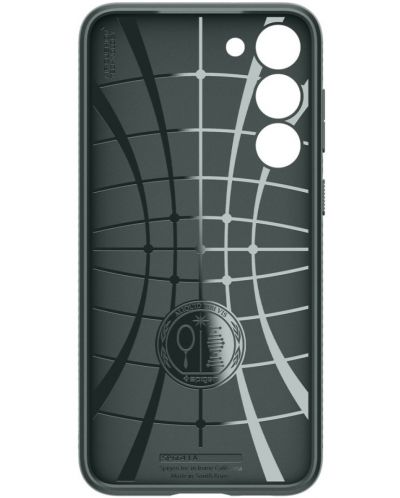 Калъф Spigen - Liquid Air, Galaxy S23 Plus, зелен - 2