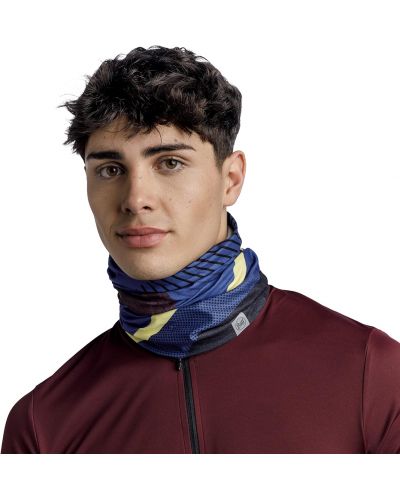 Кърпа за глава BUFF - Coolnet UV Akim Cobalt, синя - 2