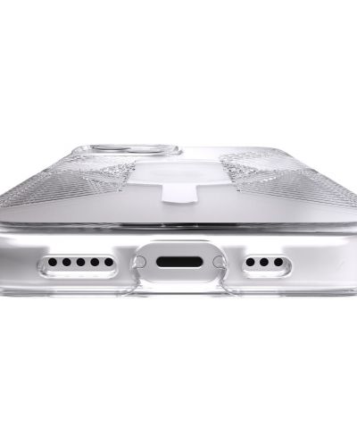 Калъф Speck - Presidio Perfect Clear Grip MagSafe, iPhone 13, прозрачен - 8