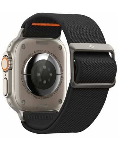 Каишка Spigen - Fit Lite Ultra, Apple Watch, 42/44/45/49 mm, черна - 2