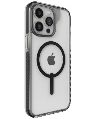 Калъф Zagg -  Santa Cruz Snap, iPhone 15 Pro Max, прозрачен/черен - 3