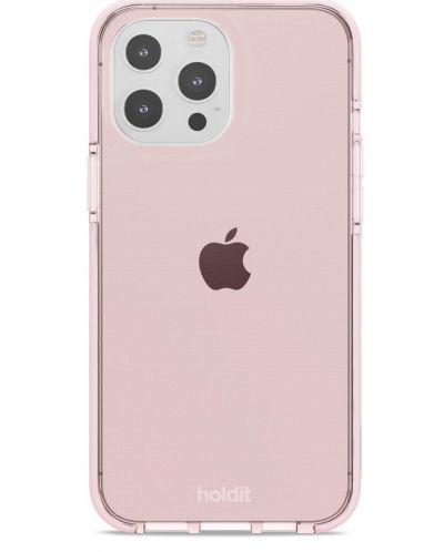 Калъф Holdit - Seethru, iPhone 13 Pro Max, розов - 1