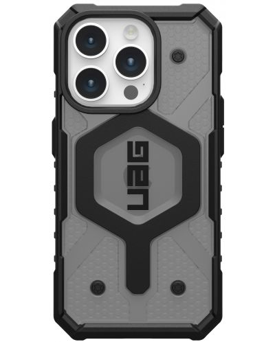 Калъф UAG - Pathfinder MagSafe, iPhone 15 Pro, Ash - 1