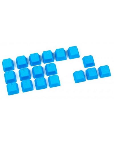 Капачки за механична клавиатура Ducky - Blue, 31-Keycap, сини - 1