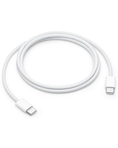 Кабел Apple - MQKJ3ZM/A, USB-C/USB-C, 1 m, бял - 1