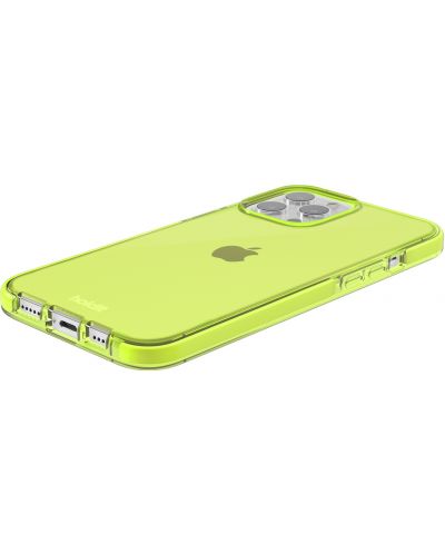 Калъф Holdit - Seethru, iPhone 14 Pro Max, Acid Green/прозрачен - 4