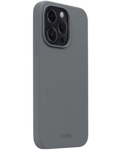 Калъф Holdit - Silicone, iPhone 13 Pro, Space Gray - 2