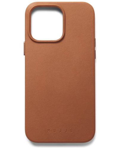 Калъф Mujjo - Full Leather MagSafe, iPhone 14 Pro Max, кафяв - 1