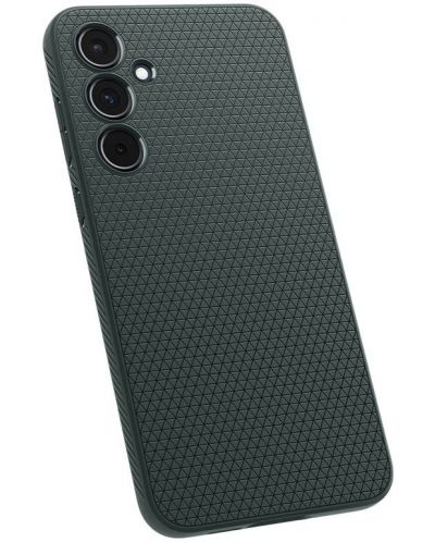 Калъф Spigen - Liquid Air, Galaxy A55, зелен - 2