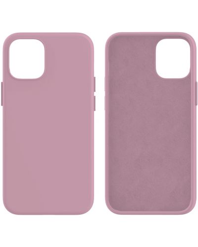 Калъф Next One - Silicon, iPhone 12 mini, розов - 3