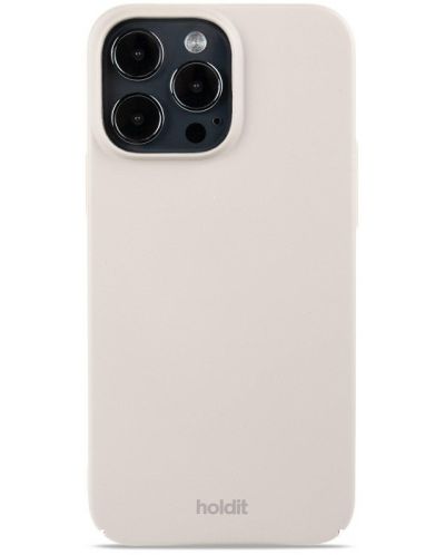 Калъф Holdit - Slim, iPhone 15 Pro Max, светлобежов - 1