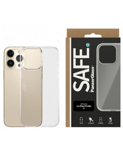 Калъф Safe - iPhone 14 Pro Max, прозрачен - 1