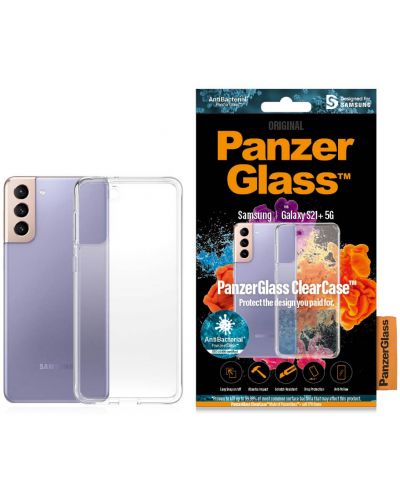 Калъф PanzerGlass - ClearCase, Galaxy S21 Plus, прозрачен - 1