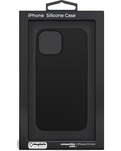 Калъф Next One - Silicon MagSafe, iPhone 13 mini, черен - 9
