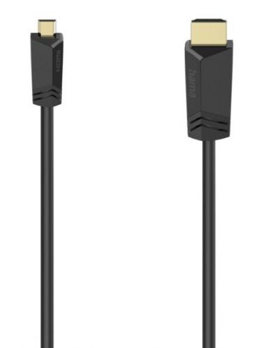 Кабел Hama - 74259, HDMI/micro HDMI, 2 m, черен - 2