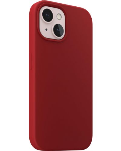 Калъф Next One - Silicon MagSafe, iPhone 13 mini, червен - 3