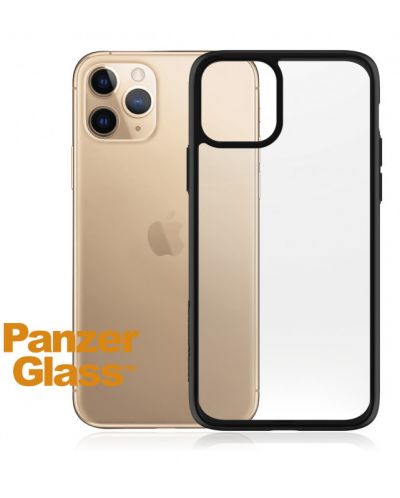 Калъф PanzerGlass - Clear, iPhone 11 Pro Max, прозрачен/черен - 1