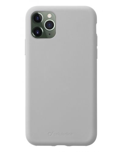 Калъф Cellularline - Sensation, iPhone 11 Pro, сив - 1