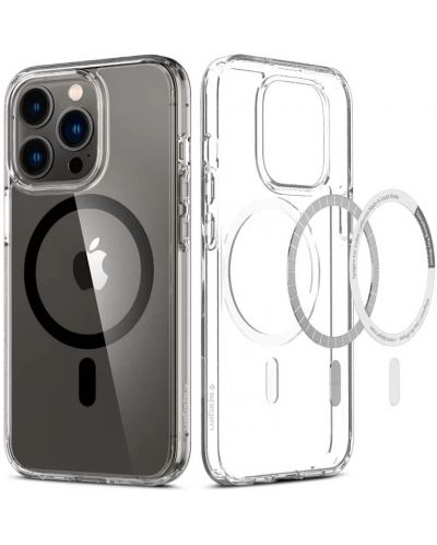 Калъф Spigen - Ultra Hybrid MagSafe, iPhone 13 Pro, прозрачен - 2