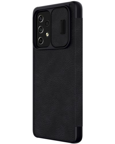 Калъф Nillkin - Qin Leather Pro, Galaxy A53 5G, черен - 4