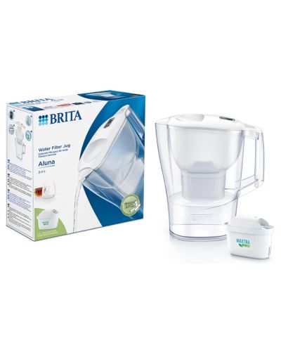 Кана за филтриране BRITA - Aluna Cool Memo Pro, 2.4 l, бяла - 5