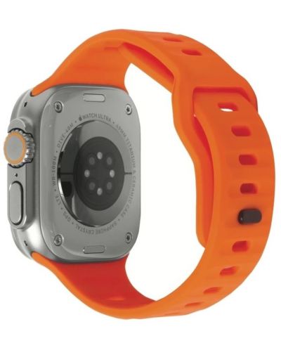 Каишка Mobile Origin - Strap, Apple Watch 49mm/45mm/44mm/42mm, Hot Orange - 2