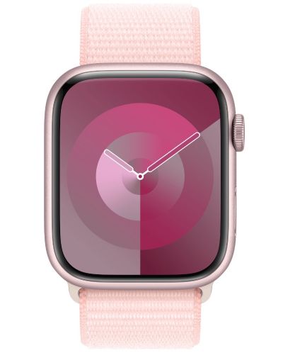 Каишка Apple - Sport Loop, Apple Watch, 45 mm, Light Pink - 3