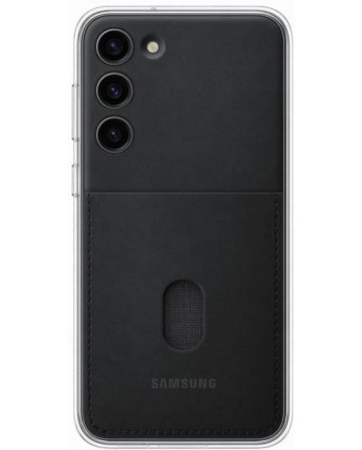 Калъф Samsung - Frame, Galaxy S23 Plus, черен - 1