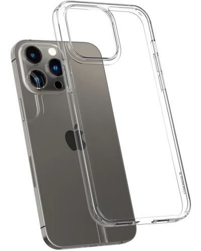 Калъф Spigen - Air Skin Hybrid, iPhone 14 Pro, прозрачен - 5