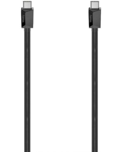 Кабел Hama - 200656, USB-C/USB-C, 1 m, черен - 1