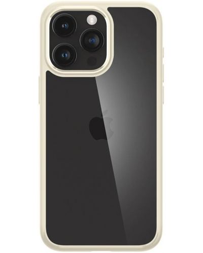 Калъф Spigen - Ultra Hybrid, iPhone 15 Pro Max, Sand Beige - 1