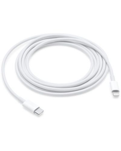 Кабел Apple - MQGH2ZM/A, USB-C/Lightning, 2 m, бял - 1