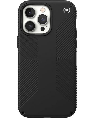 Калъф Speck - Presidio 2 Grip MagSafe, iPhone 14 Pro Max, черен - 1