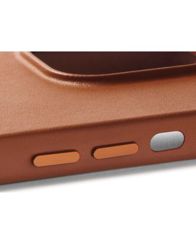 Калъф Mujjo - Full Leather MagSafe, iPhone 14 Pro Max, кафяв - 6