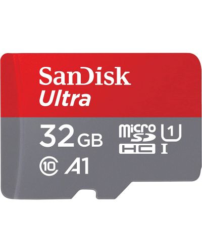 Карта памет SanDisk - Ultra, 32GB, microSDHC, Class10 + адаптер - 2