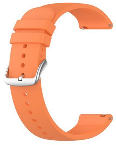 Каишка Techsuit - W001, Galaxy Watch/Huawei Watch, 22 mm, оранжева - 1