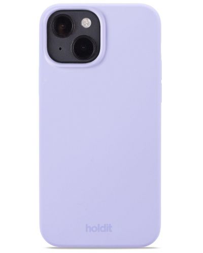 Калъф Holdit - Silicone, iPhone 14, лилав - 1