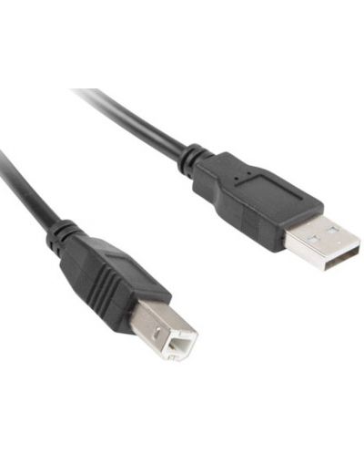 Кабел Natec - Extreme Media, USB-A/USB-B, 1.8 m, черен - 1