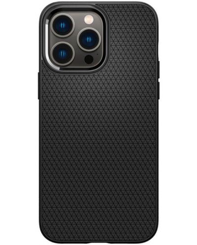 Калъф Spigen - Liquid Air, iPhone 14 Pro Max, черен - 2
